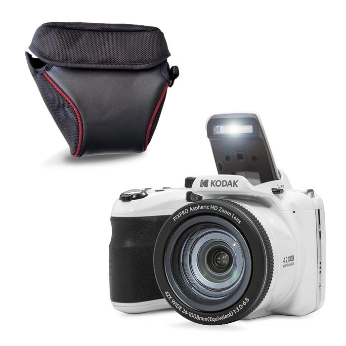 KODAK Pixpro AZ425 Appareil Photo Bridge 20 MP avec Zoom Optique 42x + Étui de Protection – Vidéo Full HD Grand Angle 24 mm Stabilisateur Écran LCD 3 – - vue 3