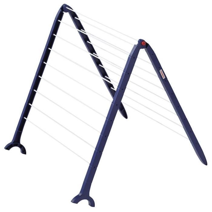 Séchoir à Linge Baignoire étendoir Stable Multipositions – Acier Inoxydable Anti-rouille – Pliable