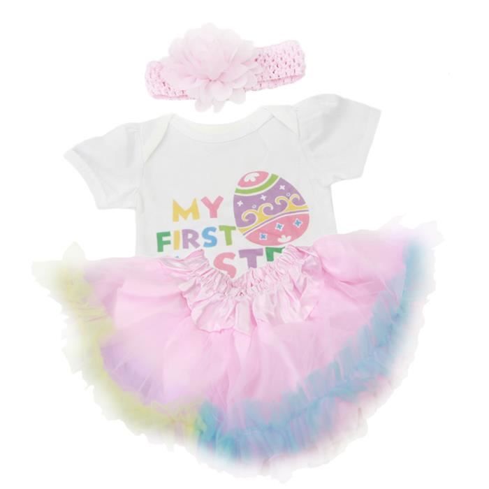 Barboteuse Volants Bandeau Robe Bébé Fille 2 Pièces Manches Longues - Ensemble Floral Avec Bandeau - 95% Coton - 0-18 Mois Tenue Naissance Barboteuse Volants Bandeau Robe Bébé Fille 2 Pièces Manches Longues - Ensemble Floral Avec Bandeau - 95% Coton - 0-18 Mois Tenue Naissance