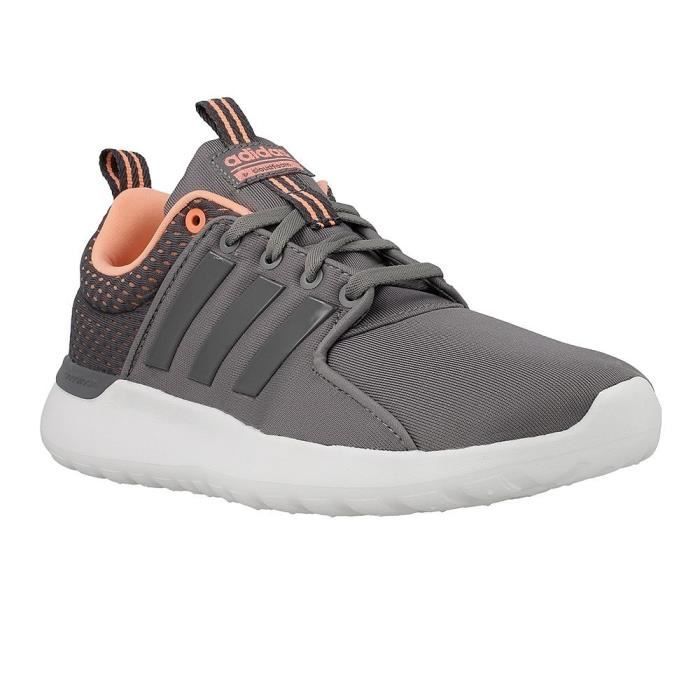 Chaussures Adidas Neo Cloudfoam CF Lite Racer Orange - Achat 