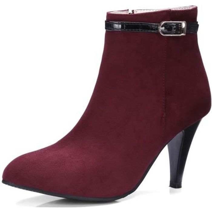 chaussure bordeaux femme a talon