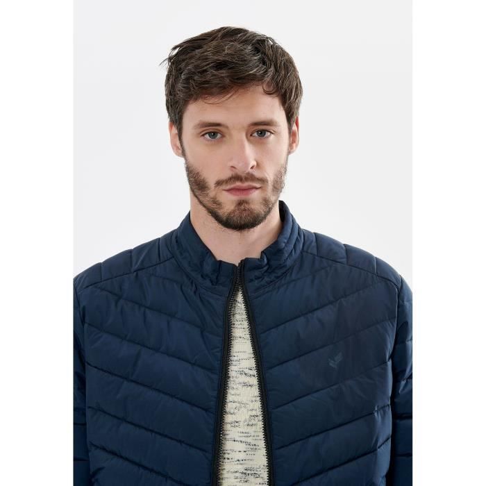 KAPORAL - Doudoune bleue marine homme SANO