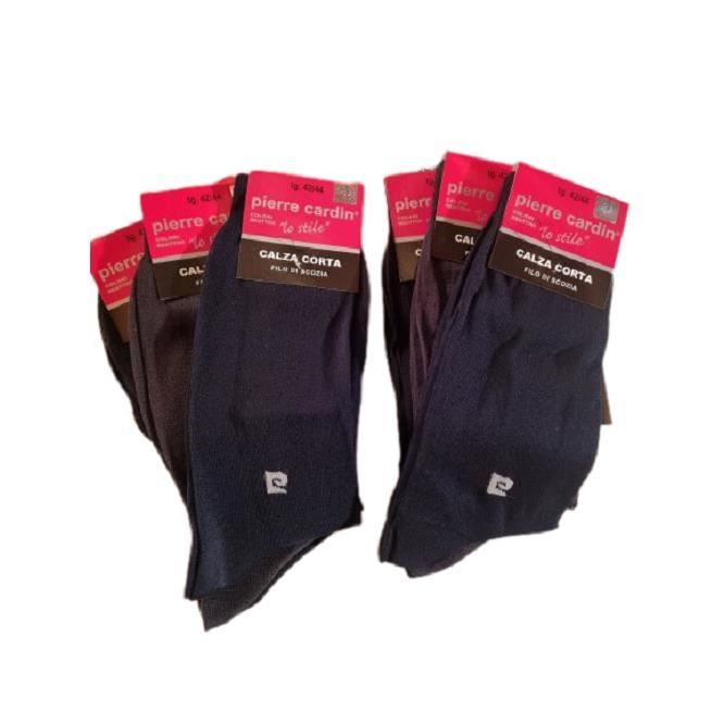 Chaussettes 100% Fil d'Écosse pour les hommes - lot de 3 paires