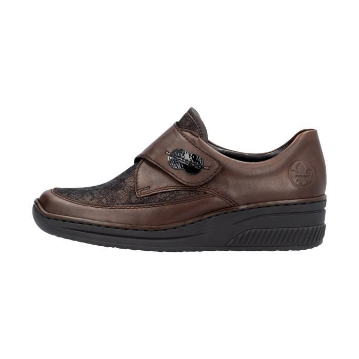 Rieker Basket Basse Cuir Rieker Havanna - Marron