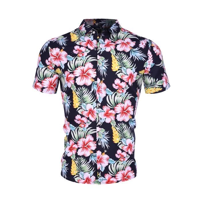 chemise fleurie homme