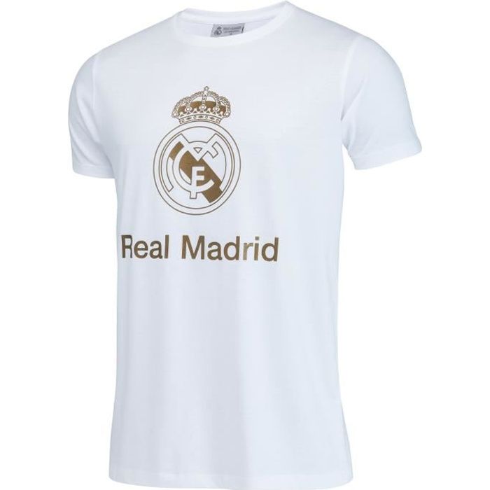 Mesures 140 x 20 cm Produit Officiel sous Licence Echarpes Telar n/º 14 Blanc Real Madrid