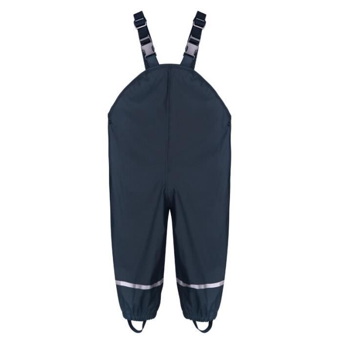 BUZHIDAO Pantalons De Pluie en Plein Air Minces pour Enfants GarçOns Filles ImperméAbles Coupe-Vent Et Respirants,Pantalon De Pluie Mixte Enfants