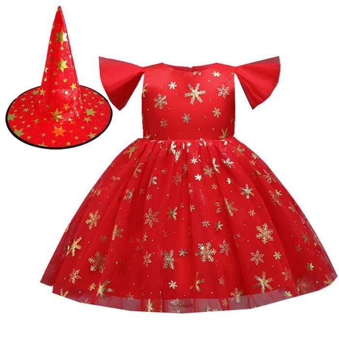 Robe Princesse Fille Épaules Dénudées - Jupe Tutu Pour Mariage, Fête - Taille 7 à 12 Ans - 9