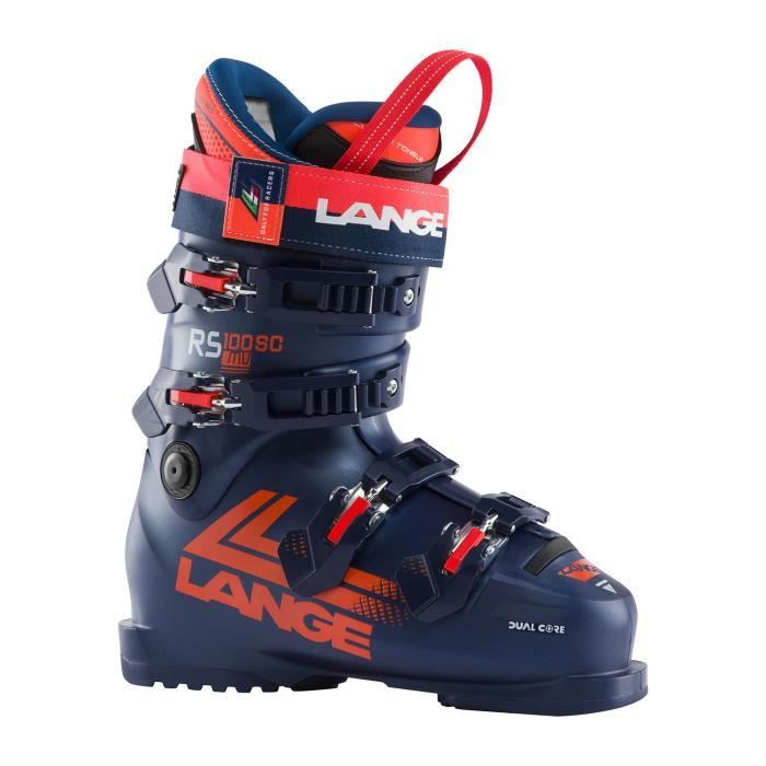 chaussures de ski lange rs 100 sc wide legend blue homme