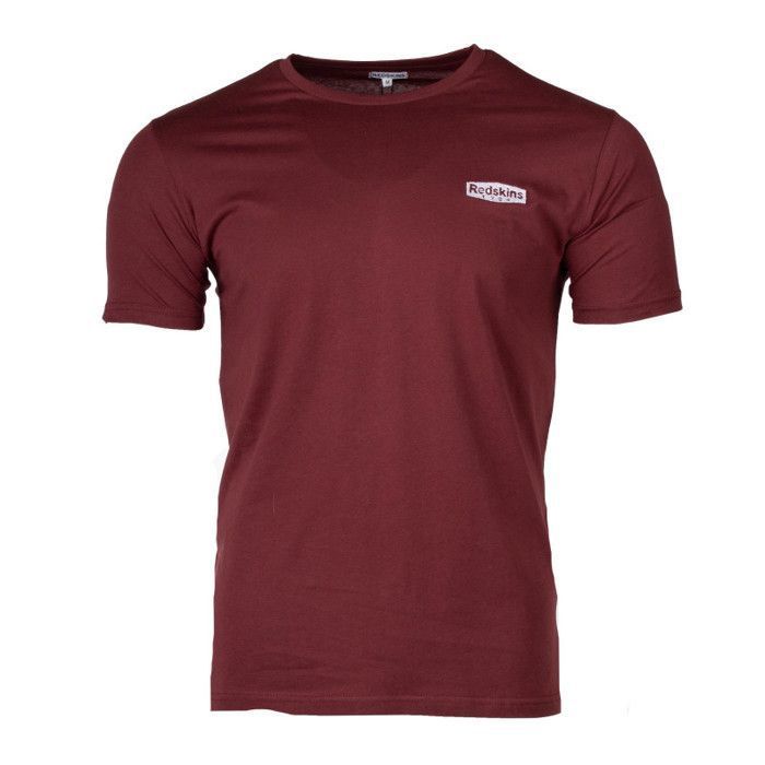 Tee shirt col rond raoul Homme REDSKINS Bordeaux Cdiscount Pret a Porter