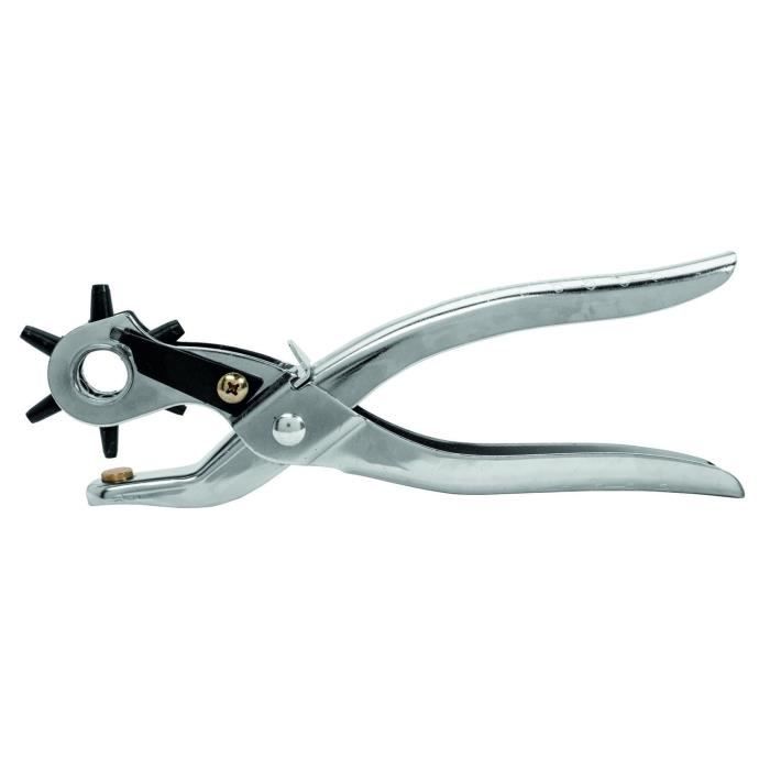 Pince à poinçons RAPID RP03 Trous Ø 2.5 4.5mm Acier chromé Multifonction
