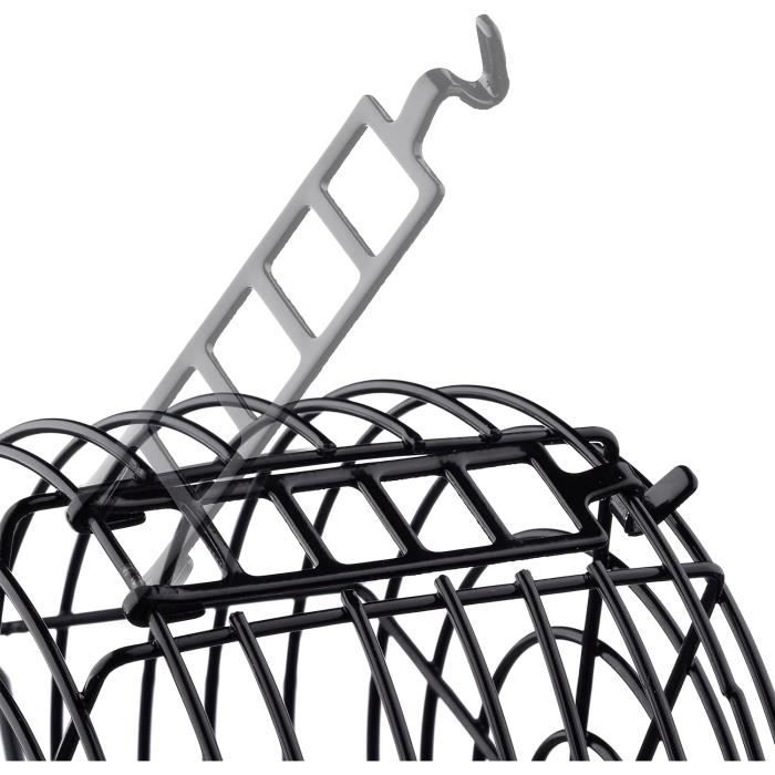 Relaxdays société Bingo boulier en métal Lotto tombola Jeux de Hasard Chance HxlxP- 20 x 175 x 215 cmNoir