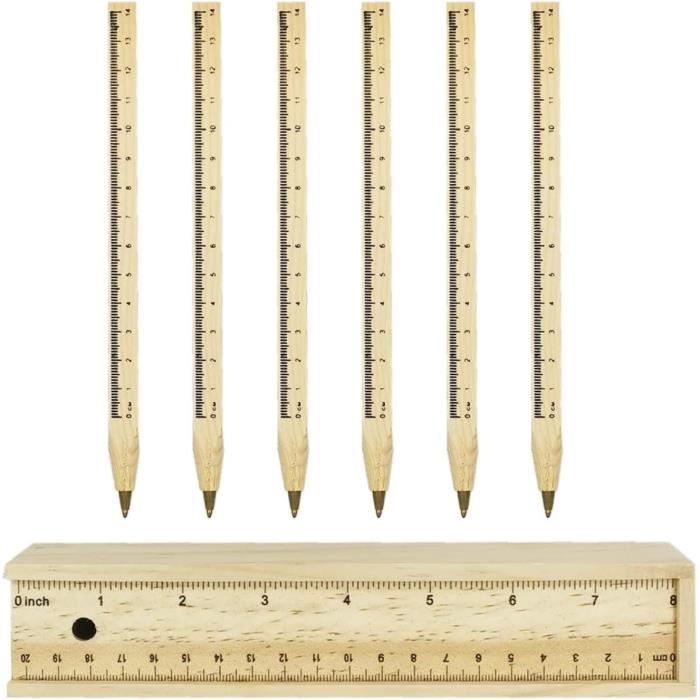 Kit Complet 20 Stylos à Bille Tournage Bois Recharge Cuivre – 5 Couleurs Élégantes Pour Bricolage DIY, Cadeau Idéal Étudiants Et Amis