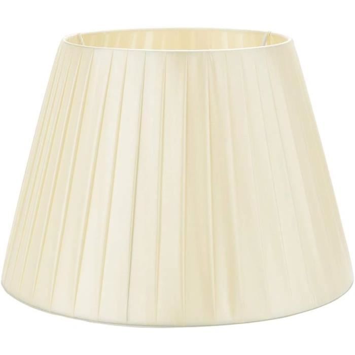 Abat-jour,1--Abat jour en tissu velours de style nordique, couvercle de