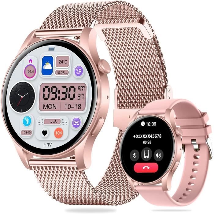Montre Connectée Femme - Smartwatch Avec Notice - Neuf Avec étiquettes - Fonctions Basiques
