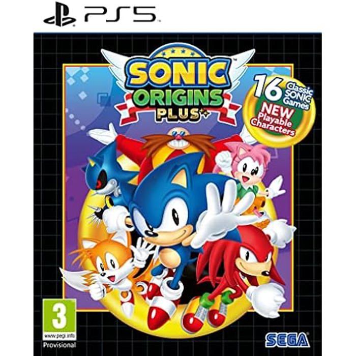 Jeu Vidéo - Sega - Sonic Origins Plus - Édition Physique Premium - 16 Titres Classiques - PS5
