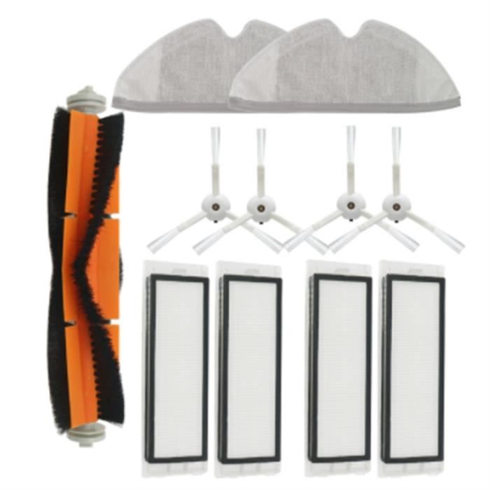 Kit De Brosses Et Filtre HEPA Pour Robot Aspirateur 360 S5/S7 - Brosse Principale, Brosse Latérale Et Filtre De Rechange Neufs