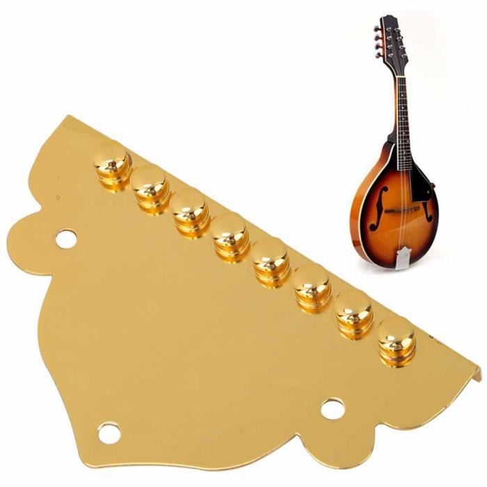  1 rosenice professionnelle 8 Guitare saitigen Mandoline Cordier avec vis or  