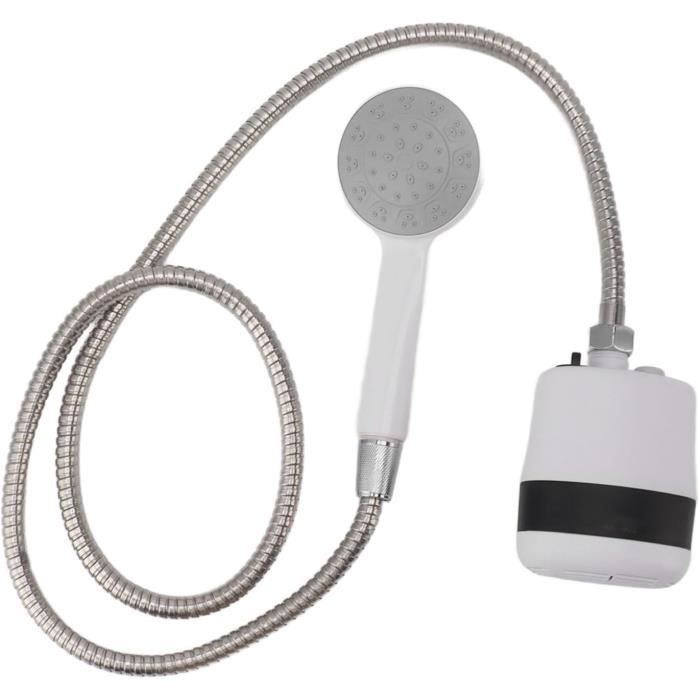 Douche De Camping Portable Rechargeable - Pompe électrique - Tuyau 200 Cm - Parfait Pour Tente, Camping-car, Plage