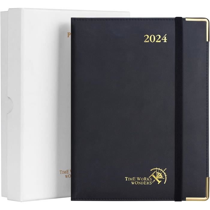 Ksriylm Agenda 2025-2026 Semainier A5 Spirale – Juillet 2025 à Juin 2026 – Fleurs Élégantes, Couverture Rigide, Papier 100g/m²