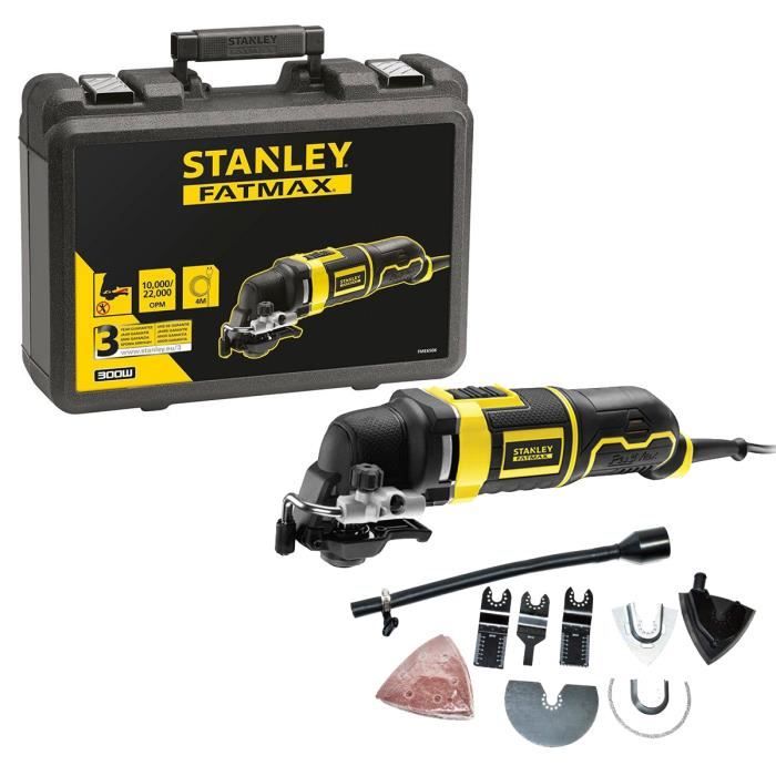Outil Multifonction Fatmax Stanley Dote D Une Puissance De 300 W Outil Filaire Avec Un Cable De 4 M Achat Vente Ponceuse Polisseuse Outil Multifonction Fatmax Cdiscount