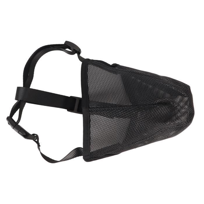 SURENHAP Muselière pour chien Muselière respirante et réglable pour chien, recouverte de maille, pour mordre, animalerie