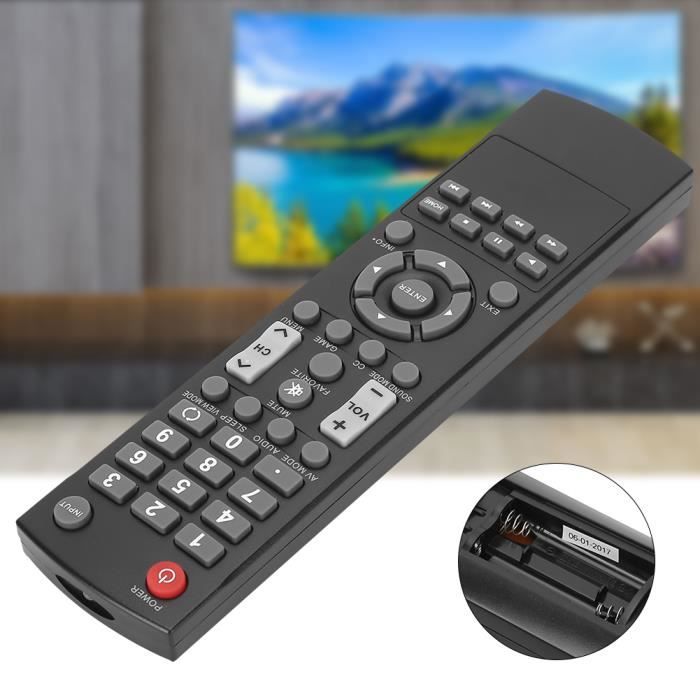 Télécommande Universelle - T BEST - Sharp TV LC‑RC1‑16 - ABS - Noir ...
