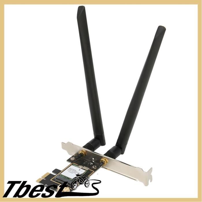 Carte PCI WiFi TP-Link 802.11n 300MBPS MiMo 2T2R 2 antennes C302920