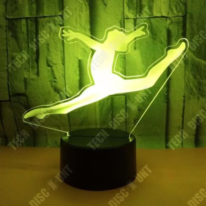 TD® Lumière Optique Posant Décoratif Haptique 7 Couleurs Illusion