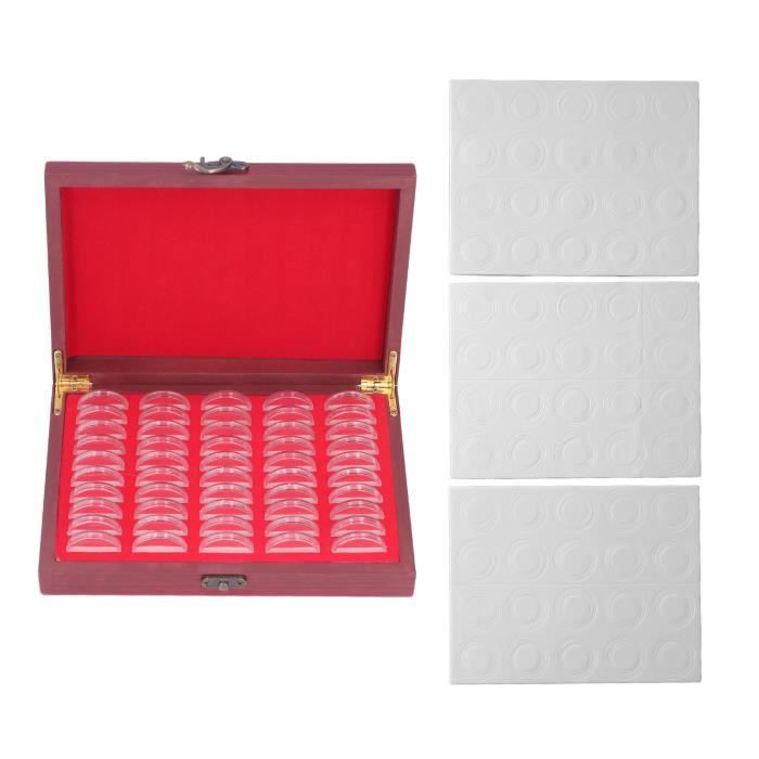 10 Capsules De Rangement Pour Pièces De Monnaie 20~40mm - Support De Collection