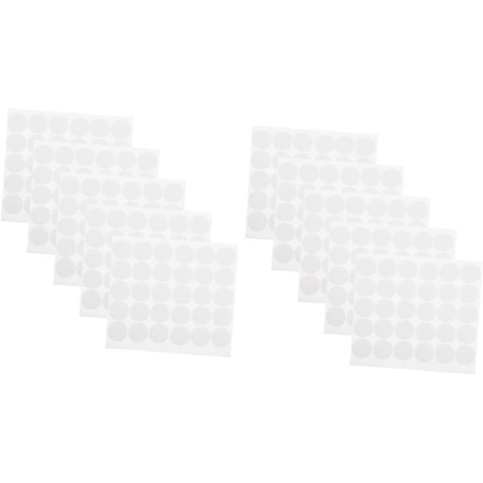 Lot De 100 Autocollants Pour Mèche Bougie, Ruban Adhésif Double Face En