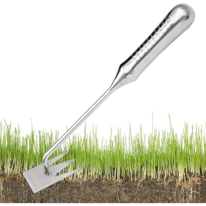 Kit De 4 Outils De Désherbage Manuel En Acier Inoxydable - Pour Pelouse, Jardin, Trottoirs - Avec Poignées En Bois Désherbeur Acier Inoxydable Kit De 4 Outils De Désherbage Manuel En Acier Inoxydable - Pour Pelouse, Jardin, Trottoirs - Avec Poignées En Bois Désherbeur Acier Inoxydable