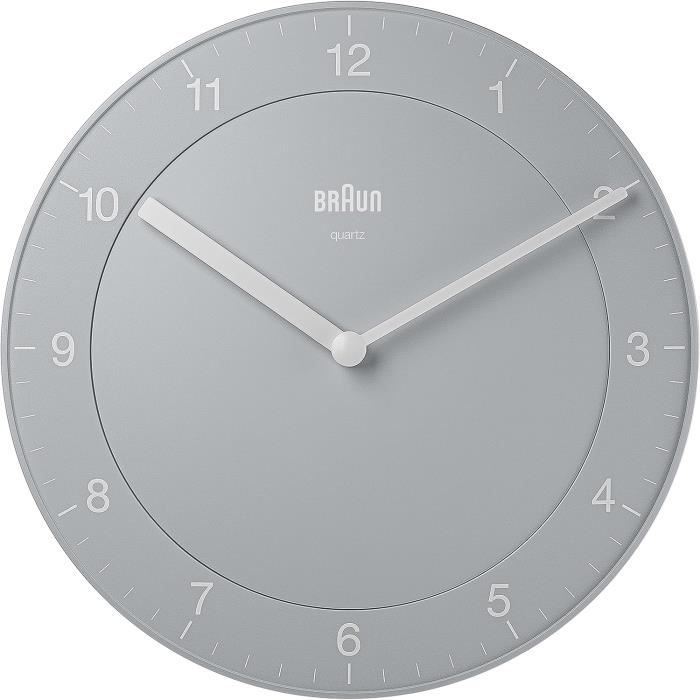 Horloge ronde murale avec mouvement quartz - Test et Avis