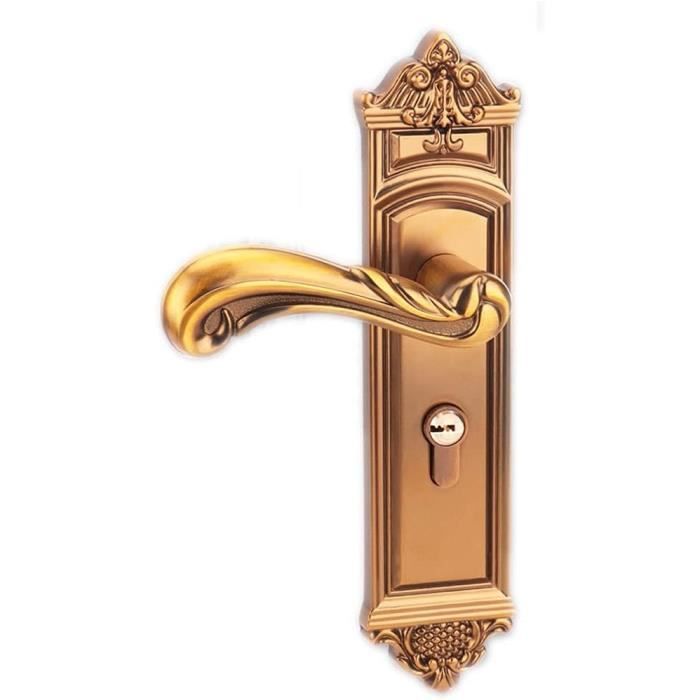 Ancienne Poignée De Porte à Levier Japonaise Avec Motif Féminin - Modèle Rare JA-08 - Occasion Fonctionnelle