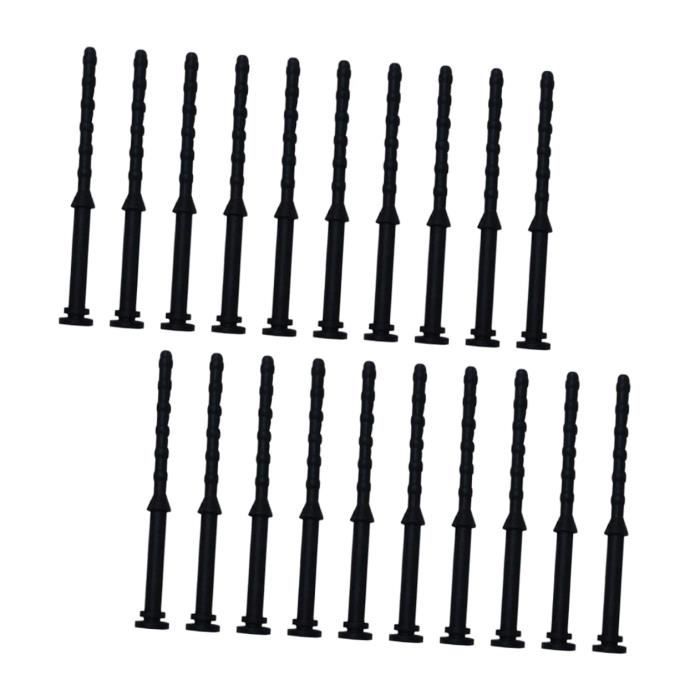 20 Pièces Amortisseur En Caoutchouc Boîtier Pc Refroidisseur D'Air