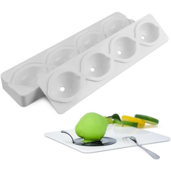 Outils De Décoration De Gâteaux Desserts Ançais 3D En Forme De Citron, Moule En Silicone Pour Uits, Brownies, Mousse, Outils De Pâtisserie  15