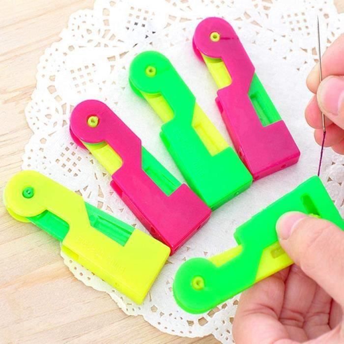 Enfile-aiguille automatique - MXZZAND - 3 pièces - Plastique durable Enfile-aiguille automatique - MXZZAND - 3 pièces - Plastique durable
