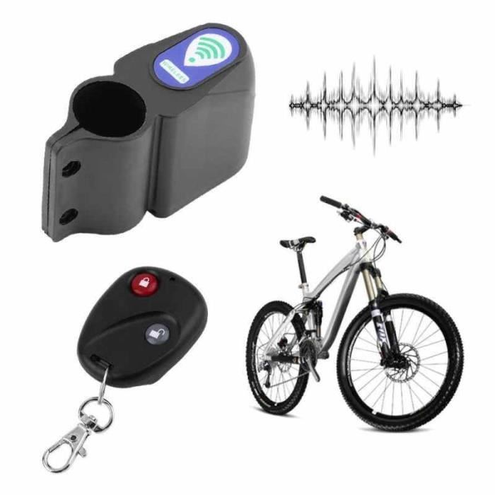 Alarme Moto-Vélo Sans Fil, Alarme Antivol De Sécurité Avec Télécommande