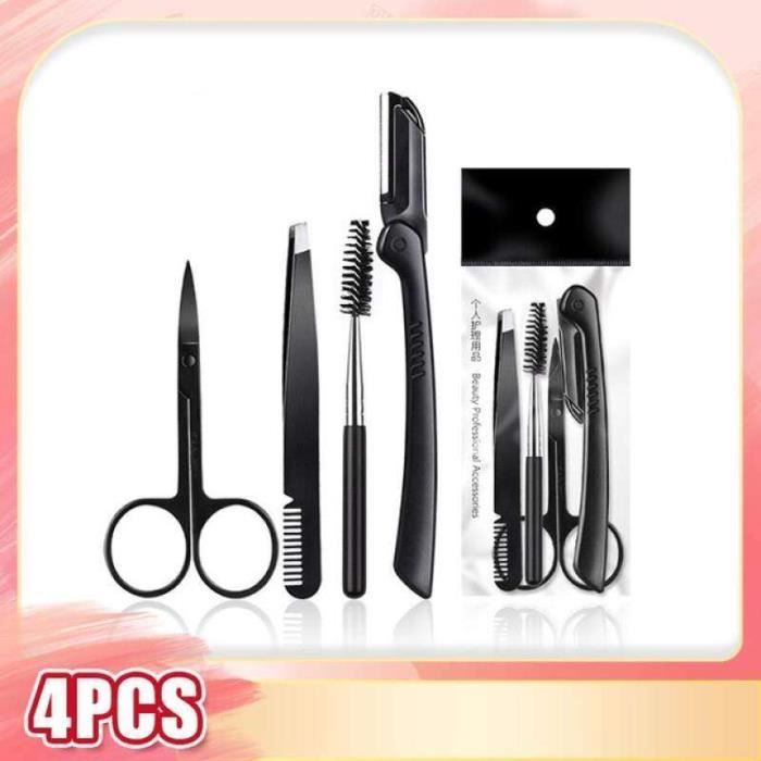 PX10103-RASOIR MECANIQUE.Tondeuse à sourcils,ensemble de 12 pièces ...