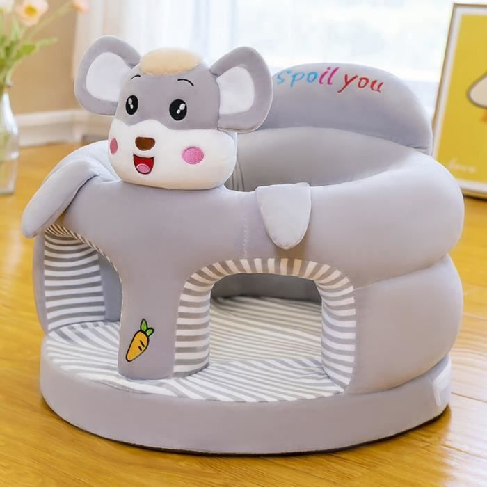 Canapé pour Bébé Siège de Soutien pour bébé en Peluche Et Coton PP