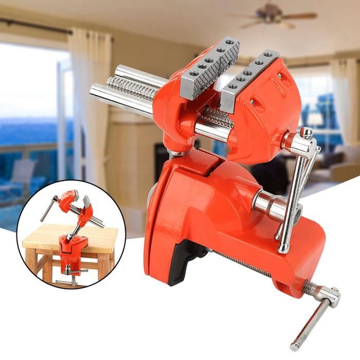 PINCE DE SERRAGE,red--Mini pince de serrage réglable pour établi, perceuse de Table de presse PINCE DE SERRAGE,red--Mini pince de serrage réglable pour établi, perceuse de Table de presse