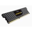 Mémoire PC DDR3 CORSAIR VENGEANCE LP BLACK HEAT SPREADER XMP 16GB (2x8) - 1600MHz - 10-10-10-27 (CML16GX3M2A1600C10)-1