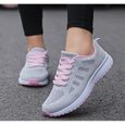 Chaussures Casual Femme - ECELEN - Rose - Respirant - Sneakers-1
