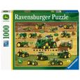 Ravensburger - Puzzle 1000 pièces - L'héritage John Deere-1
