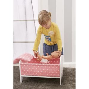 Lit Parapluie Deluxe Flowers, Rose Poupée - Dolls World - Accessoires Poupon à Prix