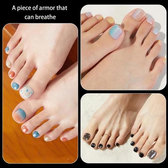 Faux Ongles Transparents 500 Pièces - 10 Tailles Différentes (0-9 Cm) - Marque Soqraat - Neuf