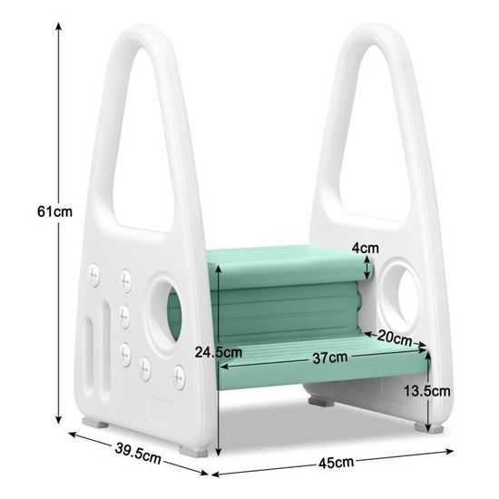Usine Vente en gros tabouret de toilette en plastique durable pour bébé  marchepied double hauteur Tabouret pour enfants - Chine Escabeau amovible  et escabeau d'entraînement pour pot prix