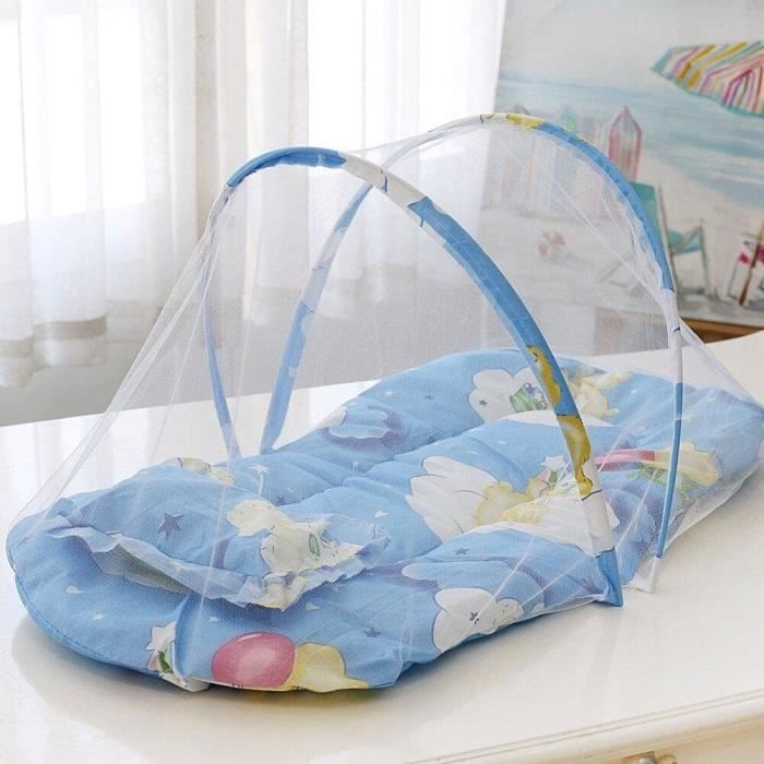 Foldable baby bed with mosquito net on sale