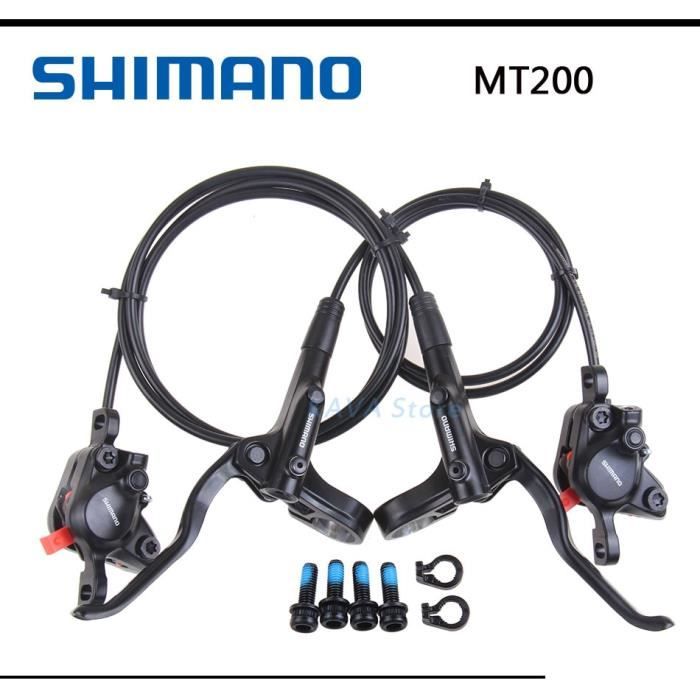 Achetez des Shimano Altus MT201 Freins À Disques Set Arrière - Noir