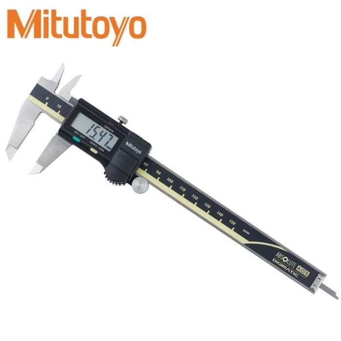 Pied à coulisse numérique Mitutoyo 0-150 mm Précision 0,01mm 500-196-30  Mitutoyo Digital caliper - Cdiscount Bricolage